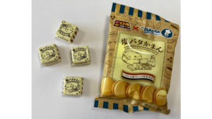 チロルチョコの塩バタかまん